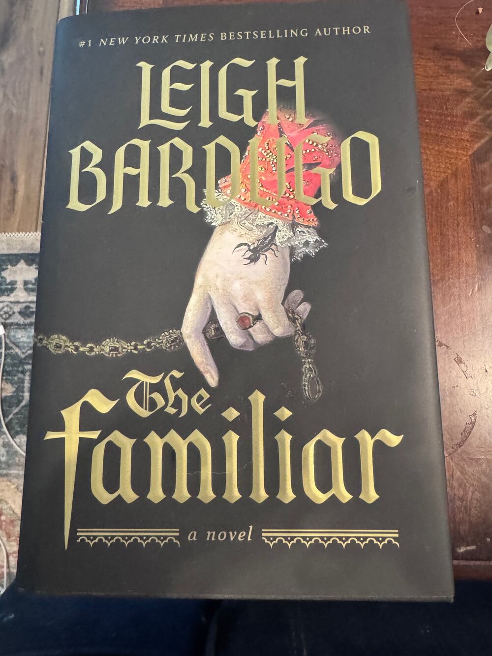 The Familiar Leigh Bardugo Hardcover Black Sprayed Edges Special Edition Fantasy